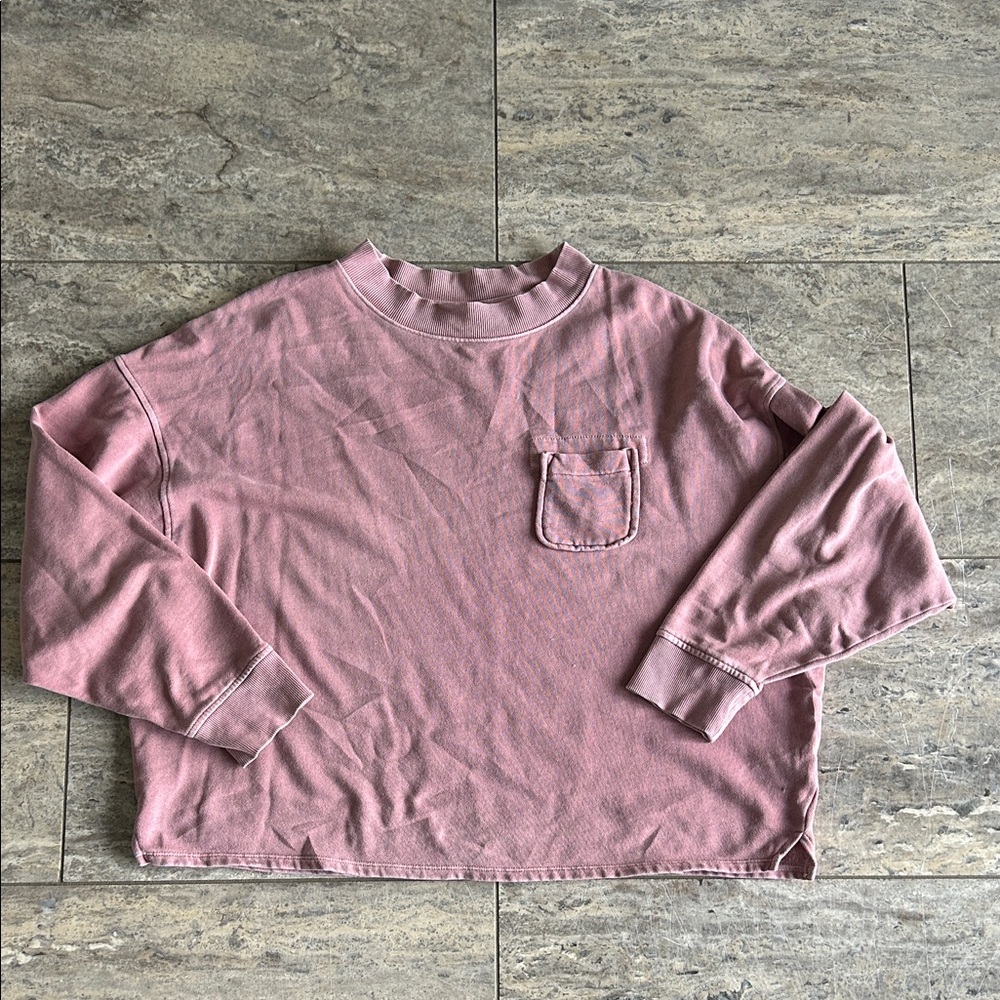Old Navy Dusty Pink Knit Top